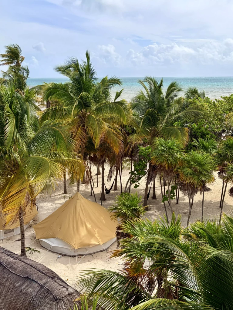 glamping avec vue tulum